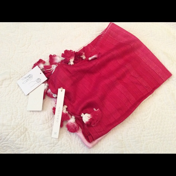 Caslon - Ombre Tassel Trim Pareo NWT - Picture 3 of 5